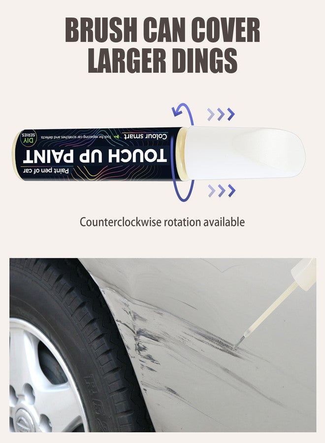 RACOONA Paint Pen,Car Accessories Touch Up Paint Pen,Car Paint Scratch Repair,Car Scratch Remover Pen,Touch Up Paint Pen for Cars,Car Touch Up Paint Pen,Deep Scratches for All Types of Cars (Pearl White) - Image 5